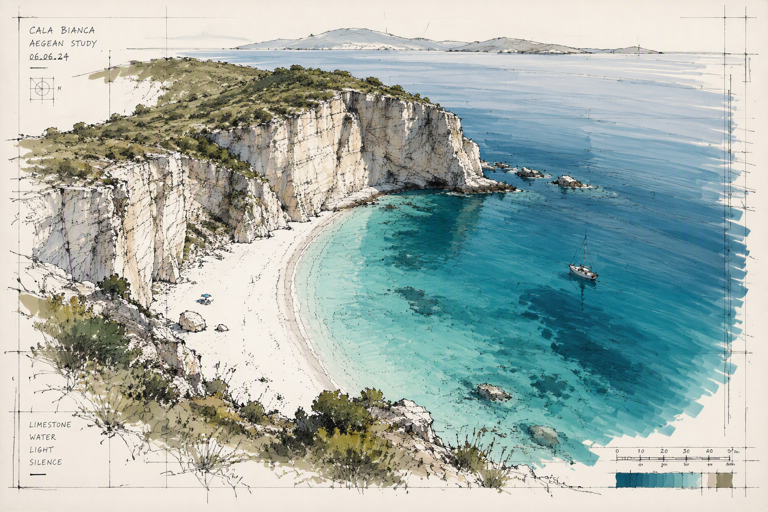 Navagio-ranta ja jylhät kallioseinämät